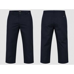 Travis Mathew Mens 38 Open To Close Tech Chino Golf Pants Performance BLACK
